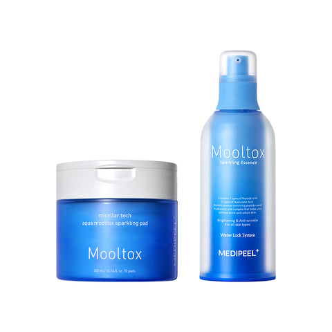 Medipeel Aqua MoolTox Sparkling 2-Piece Set (Pad + Essence)