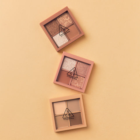 3CE Mini Multi Eye Color Palette - ALMOND FUDGE