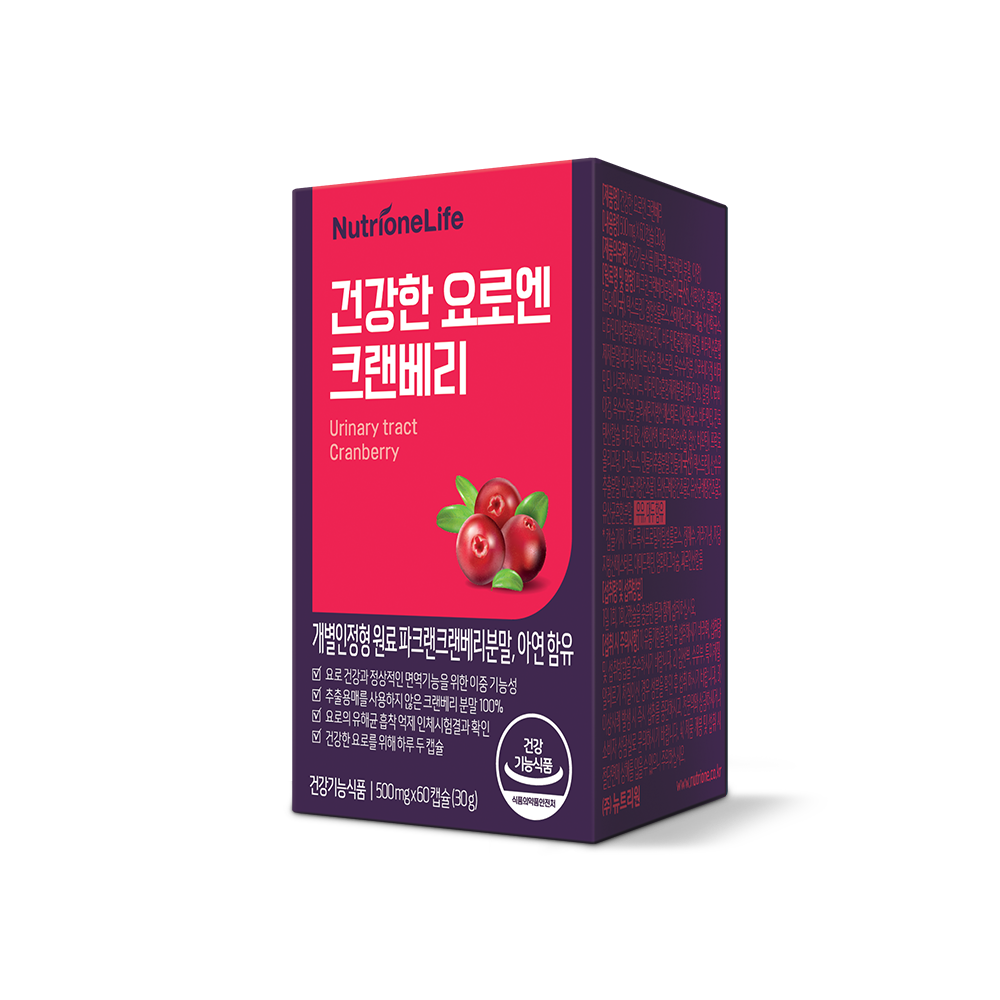 Nutrione Healthy Uro N Cranberry (1?Month Supply)