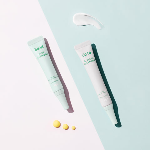 CNP BIO-DTDD 2-Step Trouble Care Package (Spot Calming Gel 15ml + Blemish Treatment 20ml)