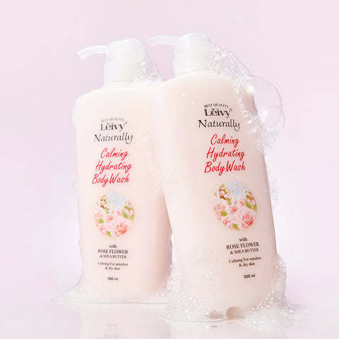 Leivy Body Wash London Rose 500ml (2 Pack)
