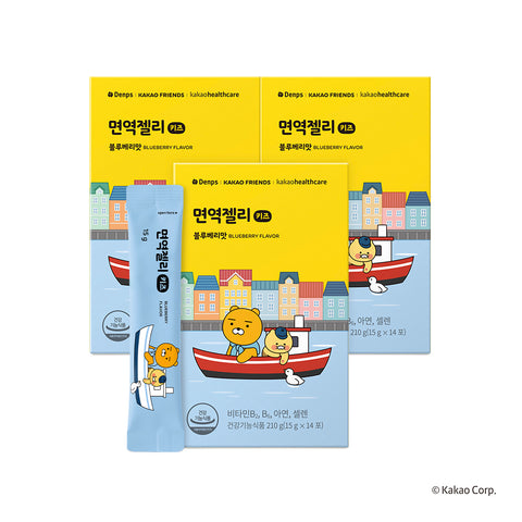 Denps x Kakao Friends Immune Jelly Kids 3-Box (6-Week Supply)