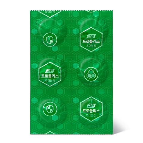 Koreaeundan Green Propolis Chewable Tablets 60 ct (1 pack)