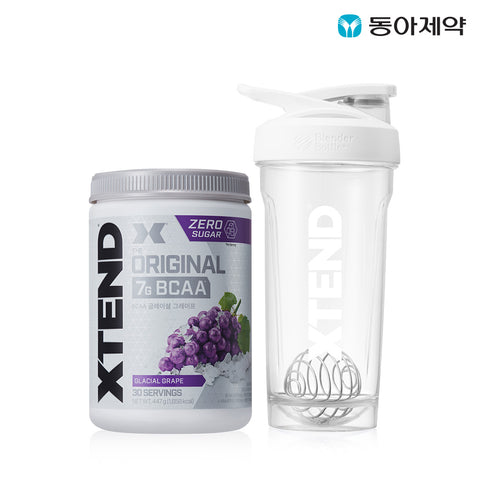 XTEND BCAA 30-Serving (Grape) + BlenderBottle Strada Tritan 828ml