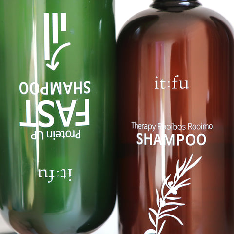 Itfu Protein Biotin Fast Shampoo 480ml (3 Pack)