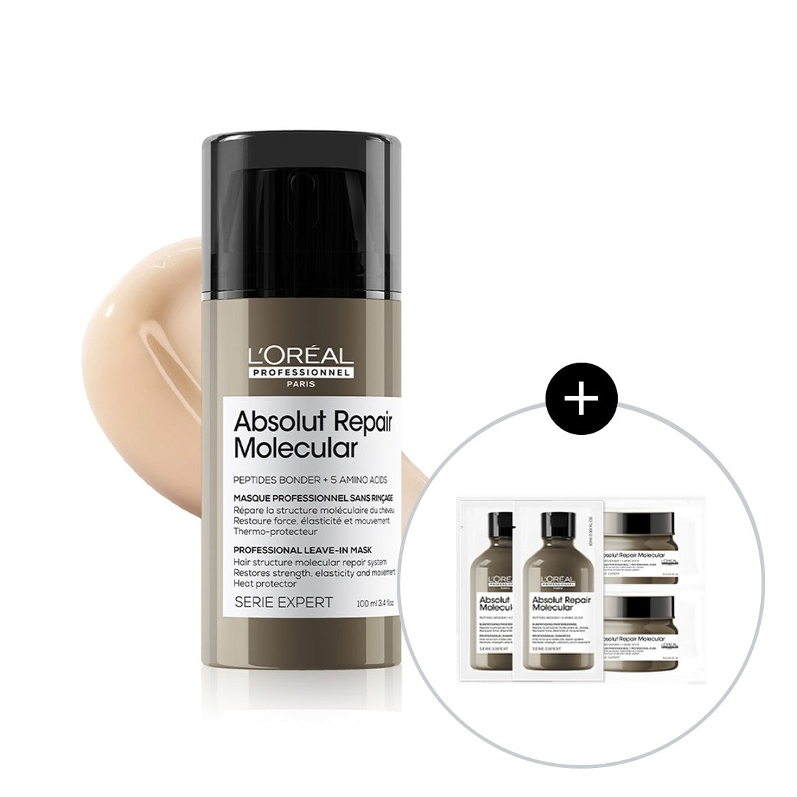 L'Oreal Professionnel Absolut Repair Molecular Leave-In Cream 100 ml