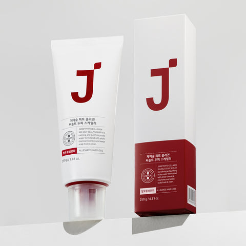 Jsoop Phyto Collagen Sea Salt Scalp Scaler Scrub 250g