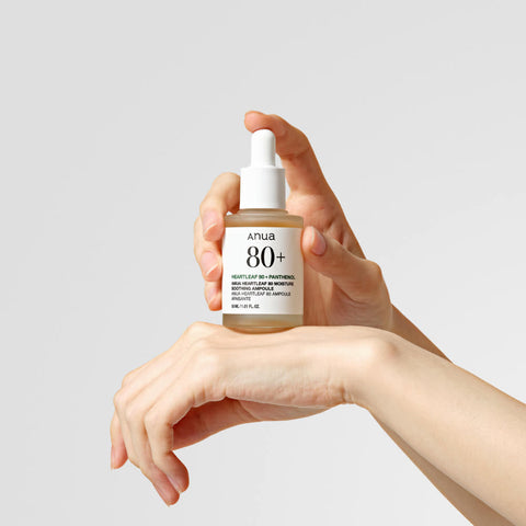 Anua Heartleaf 80 Moisture Soothing Ampoule 30ml Double Pack