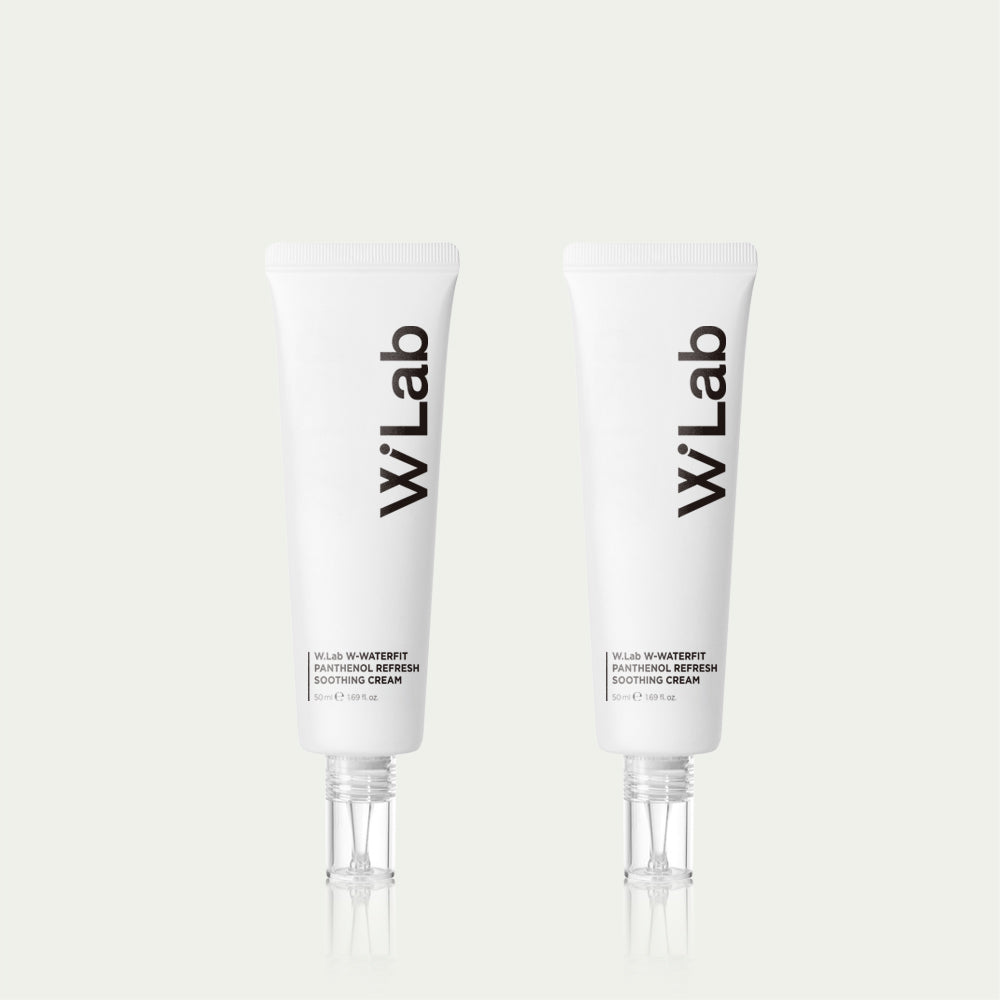 W.Lab Waterfit Panthenol Refresh Soothing Cream 50ml (2 Pack)