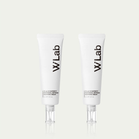 W.Lab Waterfit Panthenol Refresh Soothing Cream 50ml (2 Pack)