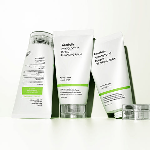 Genabelle Phytology 17 Perfect 3-Second Soothing Moist Exfoliating Cleansing Foam 150ml