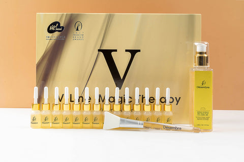 Desembre Magic Therapy EGF Collagen Polyglutamic Acid Peptide Gold V-Line Lifting Set
