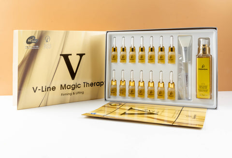 Desembre Magic Therapy EGF Collagen Polyglutamic Acid Peptide Gold V-Line Lifting Set