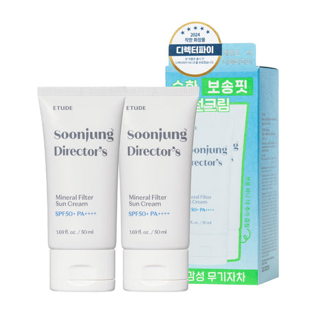 ETUDE SoonJung Director Mineral Sunscreen 50ml (2 Pack)