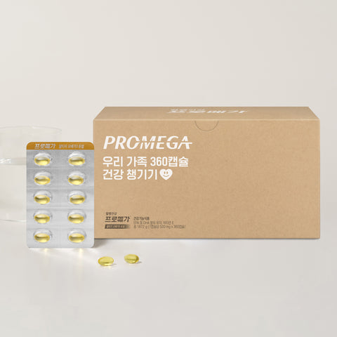 Chongkundang Promega rTG Omega-3 Dual 360 Set (6-Month Supply)