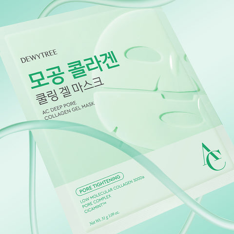 Dewytree AC Deep Pore Collagen Gel Mask (4 pcs, 31 g each)