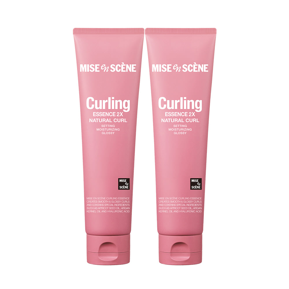 Mise en Scene Curling Perfume Hair Essence 2X Natural Curl Cream 150ml (2 pack)