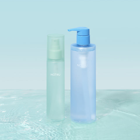 NOT4U Soft Body Mist & Clear Body Serum (115ml + 290ml)