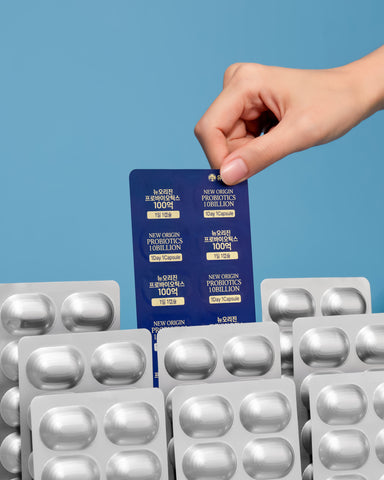 New Origin Probiotics 10 Billion High?Potency Live Probiotics for Gut Health 30 Capsules