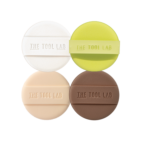The Tool Lab Premium Puff Best 4P Set (4-Pack Cushion/Regular)
