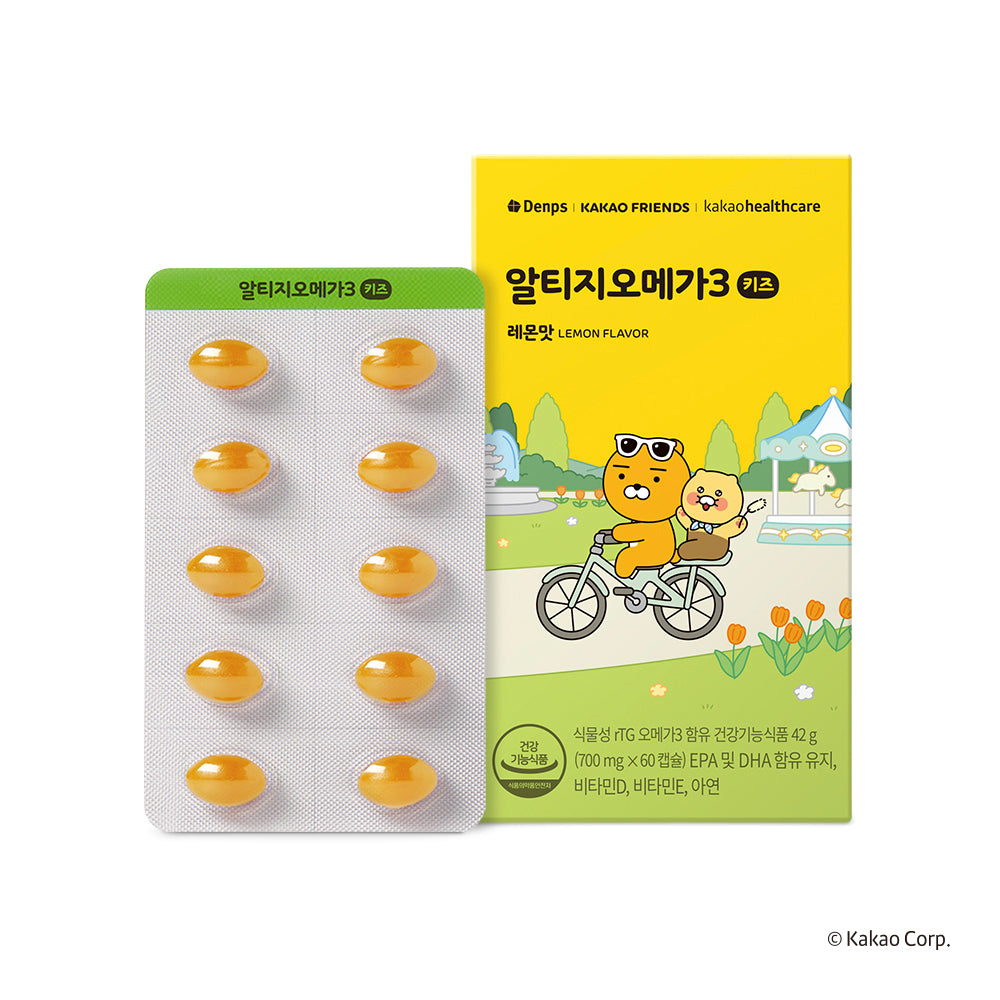 Denps x Kakao Friends RTG Omega-3 Kids 1 Box (15-Day Supply)