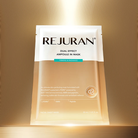 Rejuran Healer Turnover Ampoule Dual Effect 50 mL + Ampoule-in-Mask (5-sheet) 2-piece Set