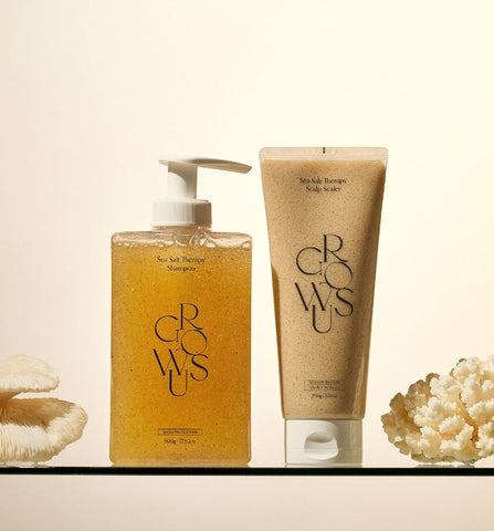 Growus Sea Salt Therapy Shampoo EX 500ml + Scaler 265g