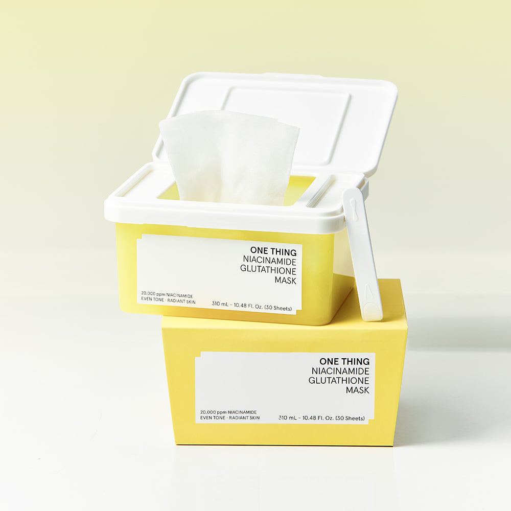 One Thing Niacinamide & Glutathione Sheet Mask Pack 310ml (30 sheets)