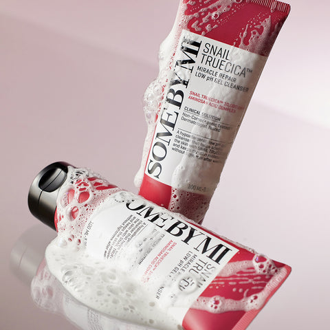 Some By Mi Snail Truecica Miracle Repair Low-pH Gel Cleanser [100ml]
