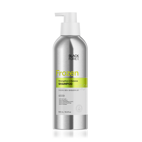 Black Foret Anti-Hair Loss Scalp Shampoo Cool & Deep Clean (pH-Balanced) 500ml