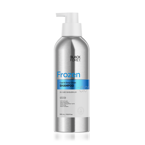Black Foret Anti-Hair Loss Scalp Shampoo Cool & Deep Clean (pH-Balanced) 500ml