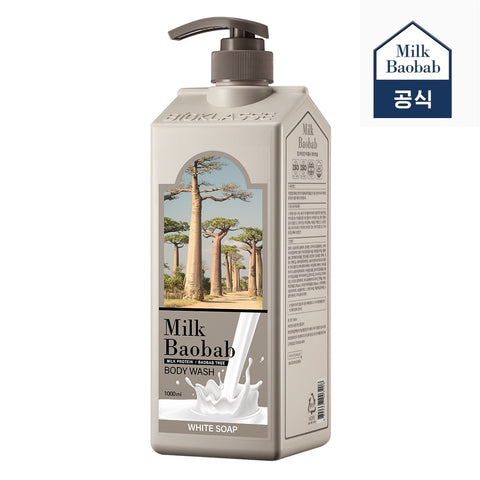 Milk Baobab Original Body Wash White Soap, 1L