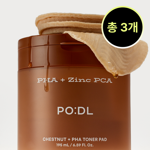 Podl Bam PHA Pore pH Balance Toner Pads 70 Pads (3 Pack)