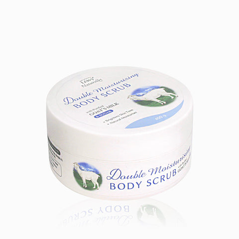 Leivy Goat Milk Body Lotion 750ml + Body Scrub 400g 2-Piece Set