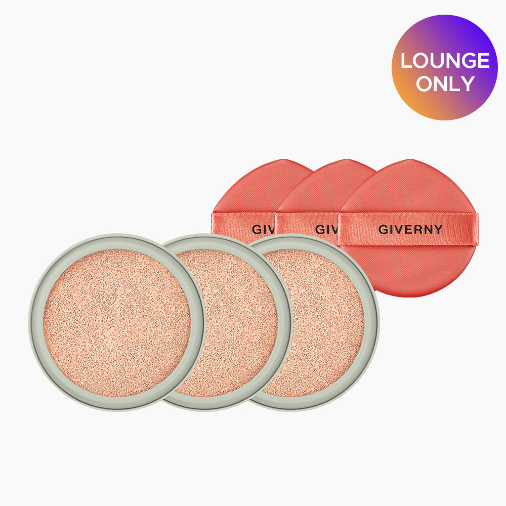 Giverny Close-Fit Cover Cushion (Refill) 12g x 3 Set