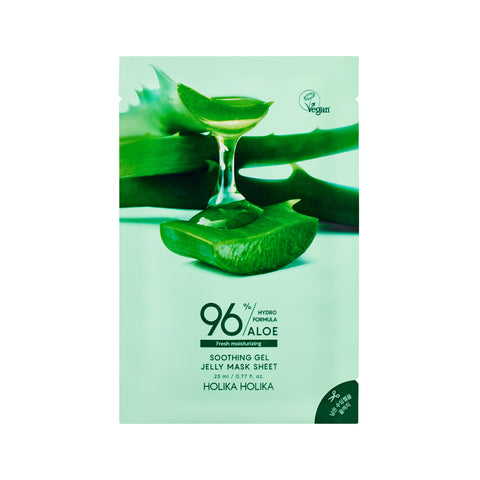 Holika Holika Aloe Hydro Formula 96% Soothing Gel Jelly Mask 23ml (2 Pack)