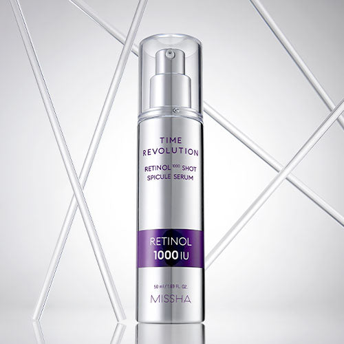 MISSHA Time Revolution Retinol 1000 Shot Spicule Serum 50ml (2 Pack)