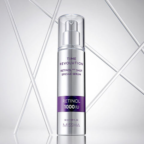 MISSHA Time Revolution Retinol 1000 Shot Spicule Serum 50ml (2 Pack)