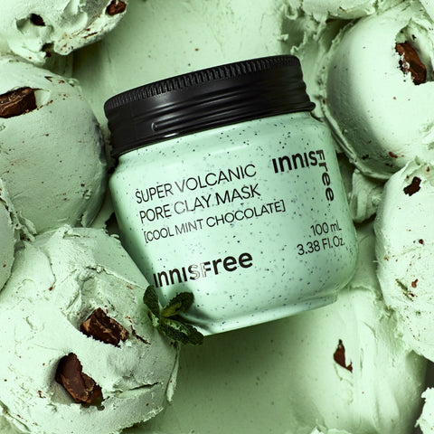 Innisfree Super Volcanic Pore Mask 100ml (Cool Mint Chocolate)