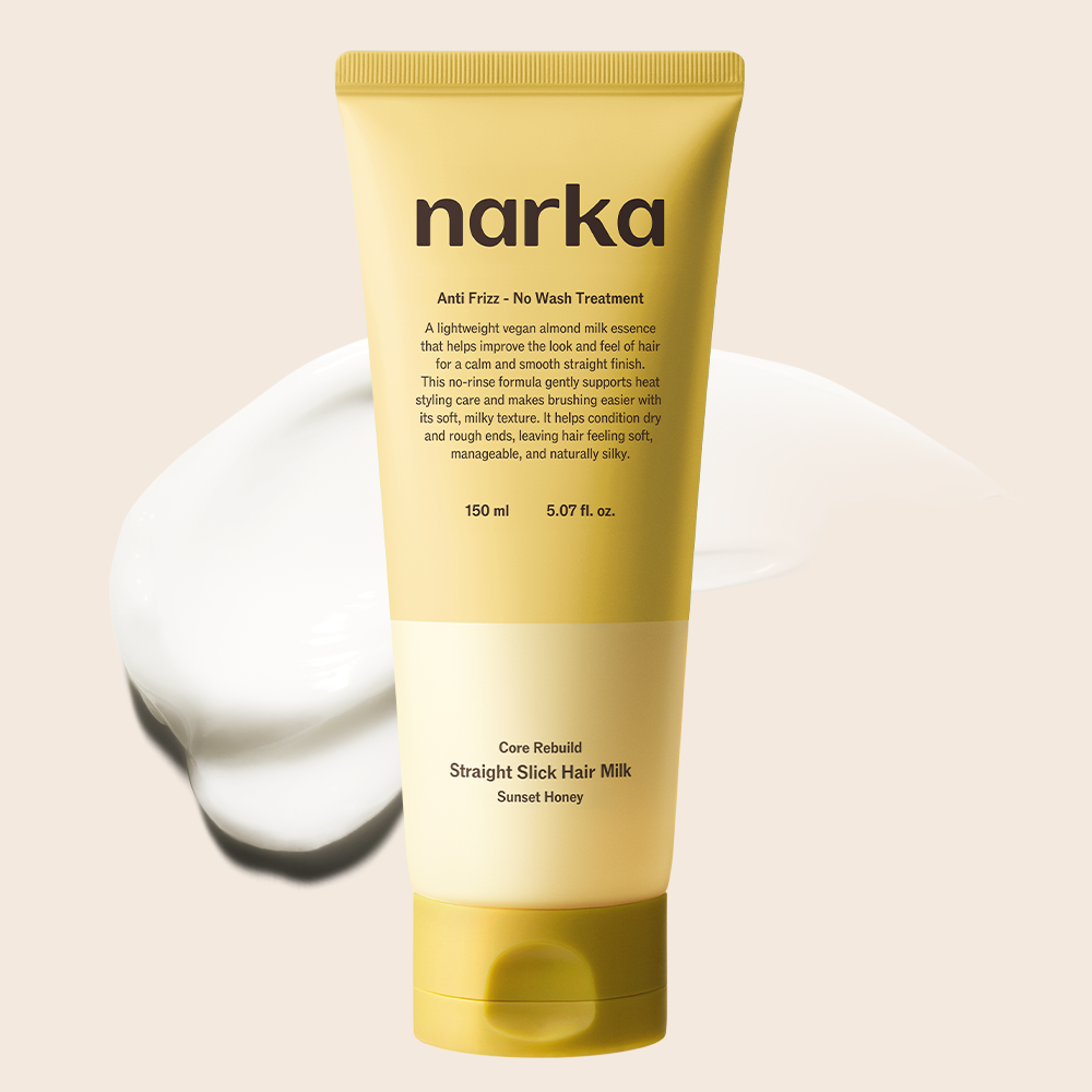 Narka Straight Slick Hair Milk 150ml Sunset Honey