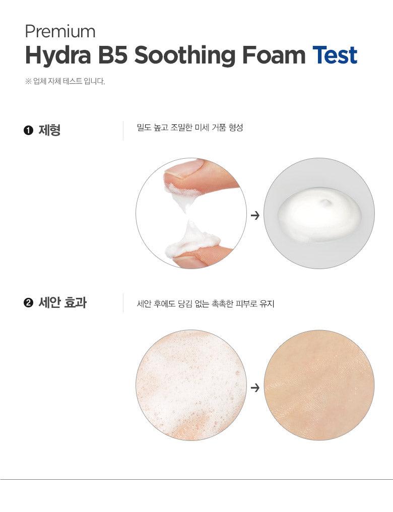 Soonsu Beauty Premium EX Hydra B5 Soothing Foam application use