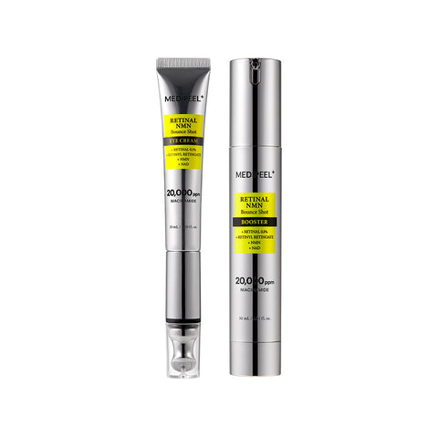 Medipeel Retinal NMN Bounce Shot Booster Set (Eye Cream + Booster) 50ml