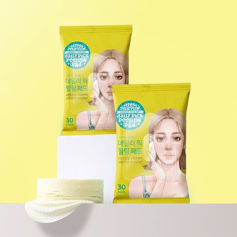 Ariul Stress Relieving Daily Pick Peeling Pads (30 sheets x 2)