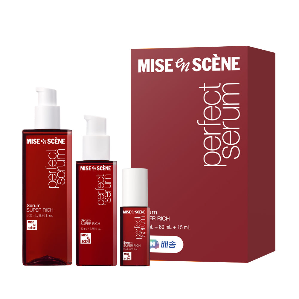 Mise en Scene Perfect Super Rich Hair Essence Serum 200ml + 80ml + 15ml