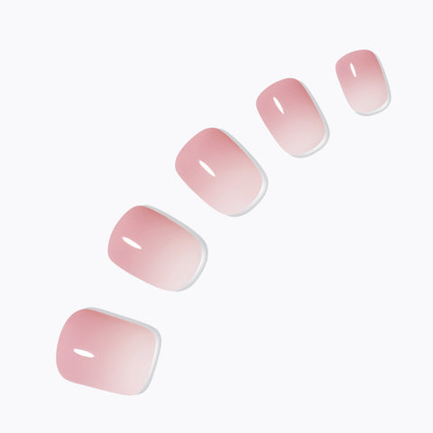 Dashing Diva Magic Press Bear Pink (Short Square) Nail Tips