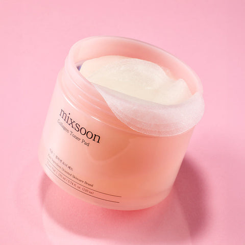 Mixsoon PDRN Collagen Toner Pads 110 Sheets (2 Pack)