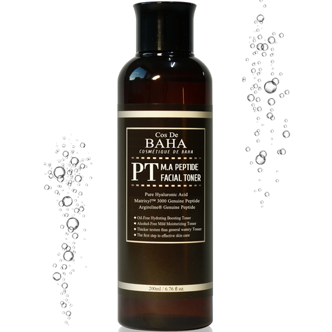 Cos De BAHA PT Matrixyl 3000 Argireline Peptide Moisture Skin Toner 200ml