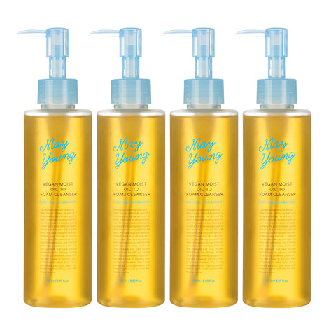 Mayyoung Vegan Moist Oil-to-Foam Cleanser 195ml (1pc)