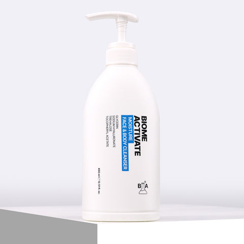 Biome Activate Moisture Face & Body Cleanser [450ml]