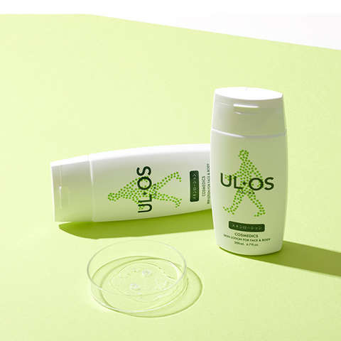 ULOS Skin Lotion / Skin Milk 200ml + Skin Wash 500ml Set